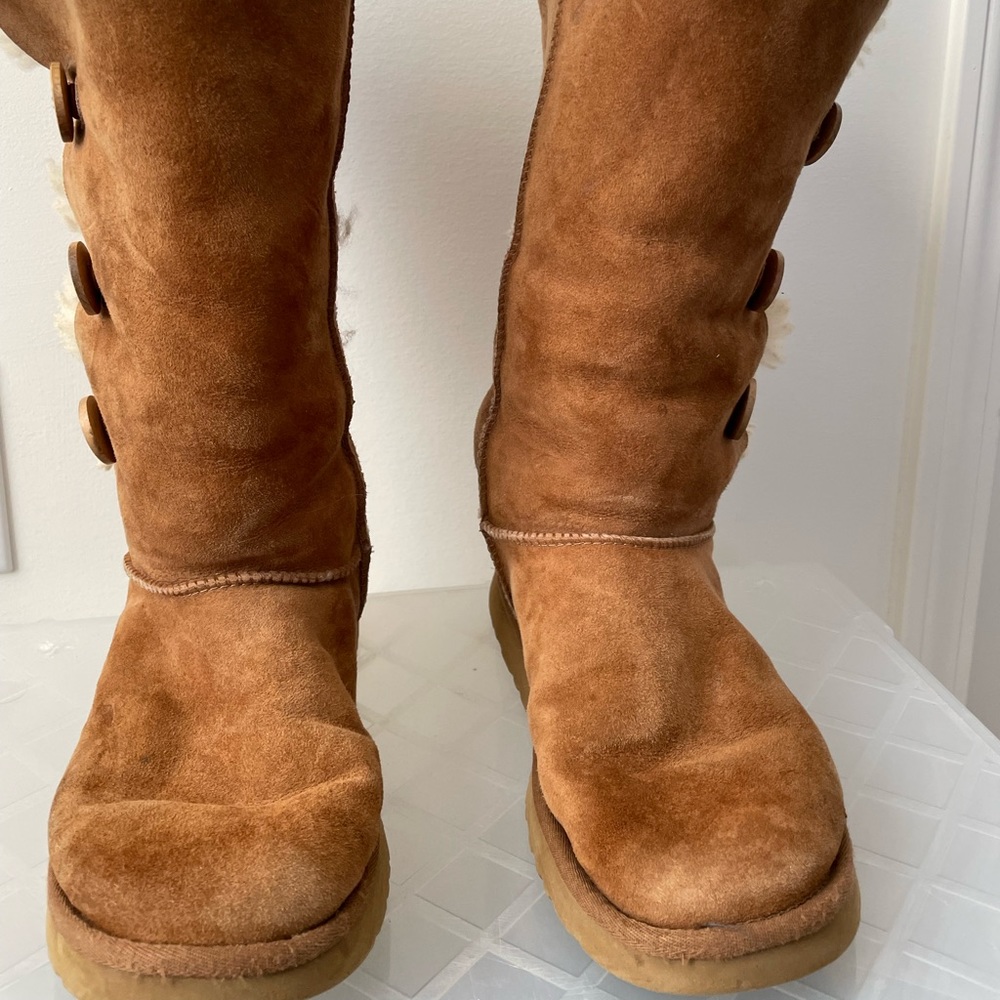 Triple Button Up Chestnut Uggs - image 1